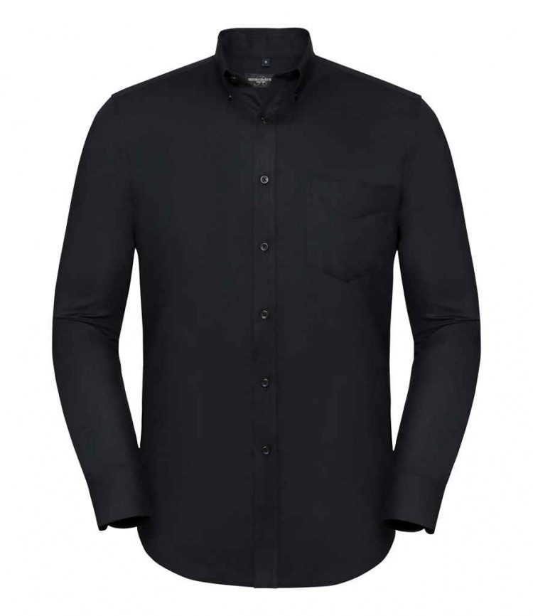 Russell Collection 928M Tailored Long Sleeve Oxford Shirt
